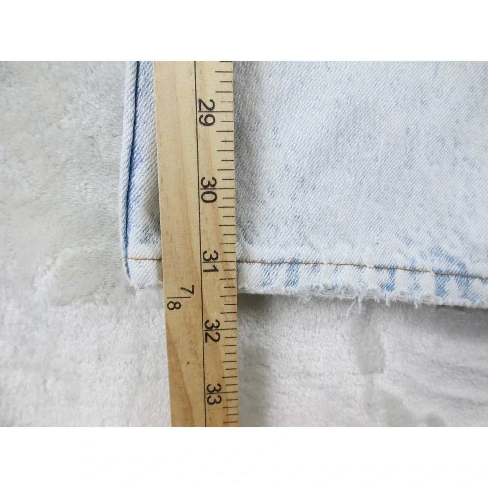 VINTAGE Levi's 501 Pants Mens 38 Blue Denim Jeans Straight Buttonfly‎ Stonewash*